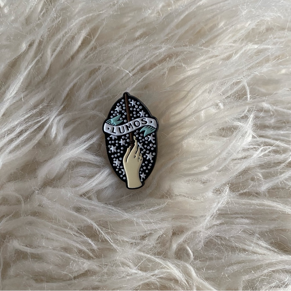 Harry Potter Lumos Wand Enamel Pin